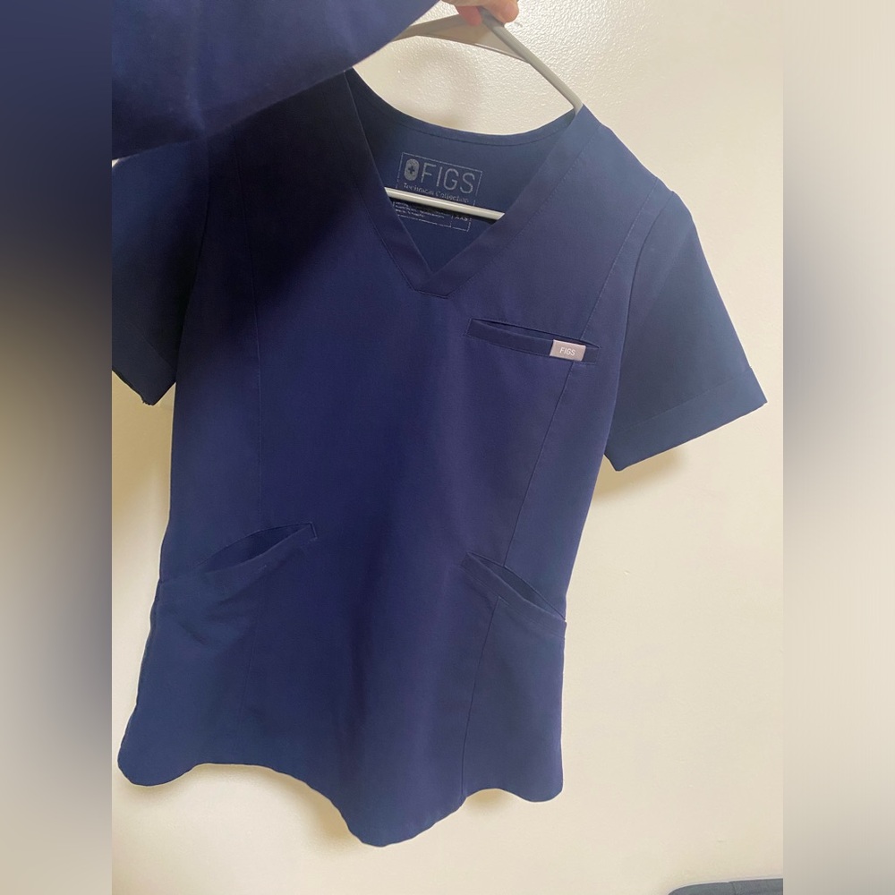 Figs slim 3 pocket top XXS